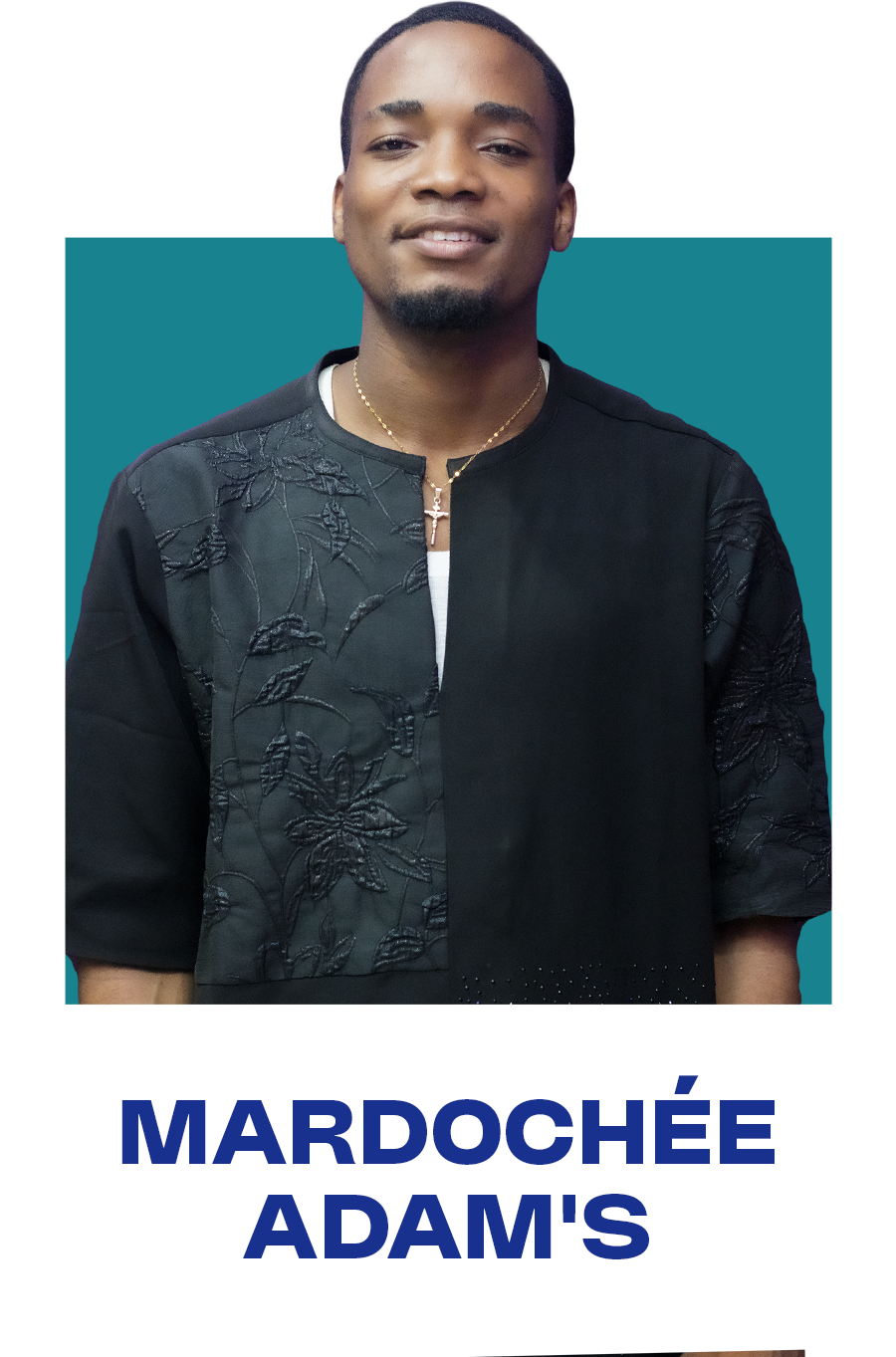 Portrait de Mardochée ADAMS